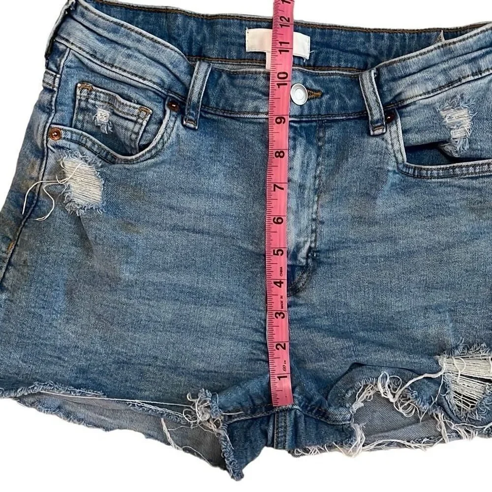 H&M High Denim Shorts